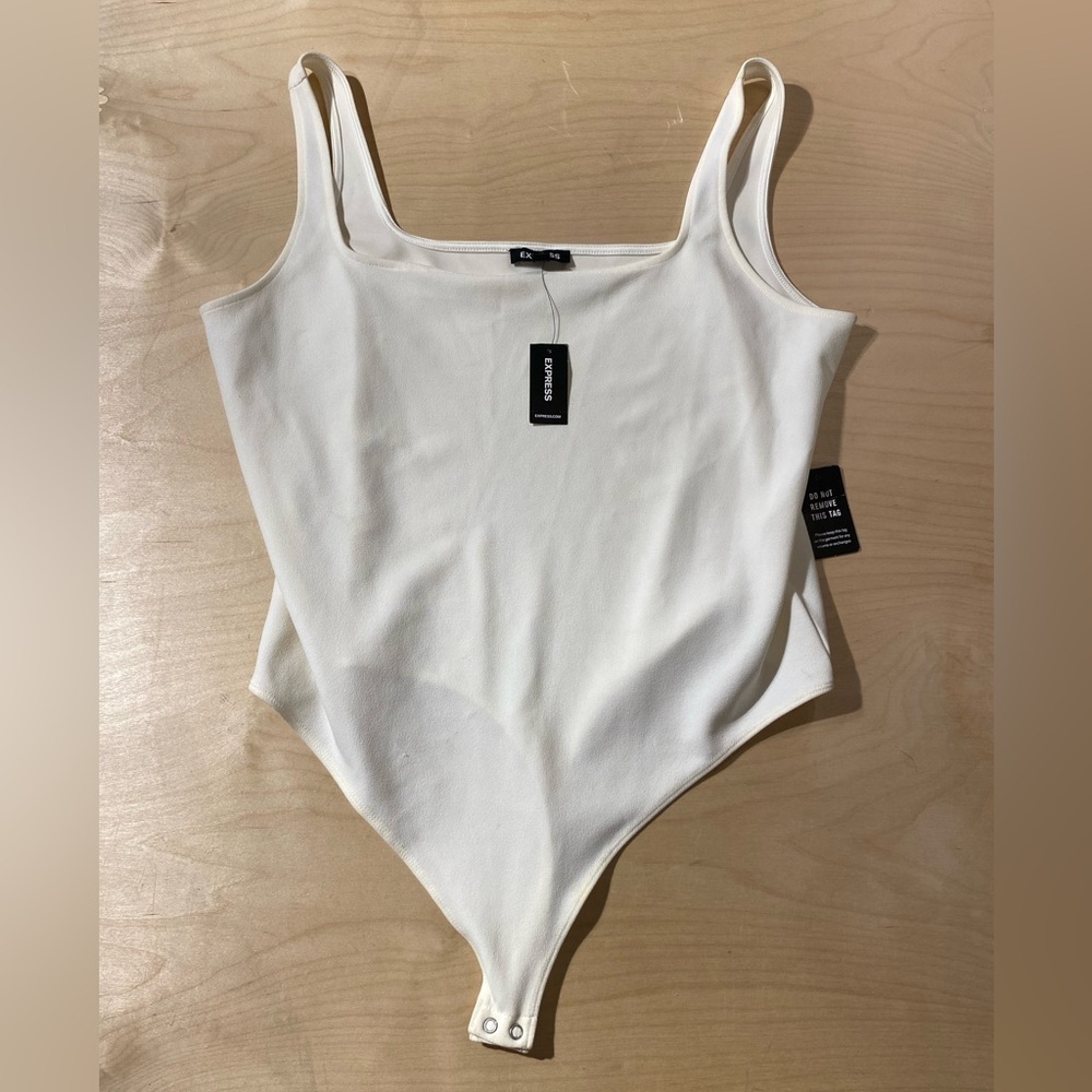 Express Off-White Bodysuit XL (NH)
